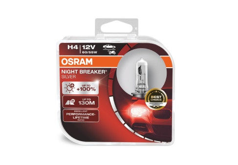OSRAM NIGHT BREAKER® SILVER H4