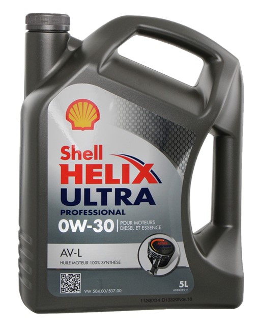 SHELL HELIX ULTRA PROFESSIONAL AV-L 0W-30 5L